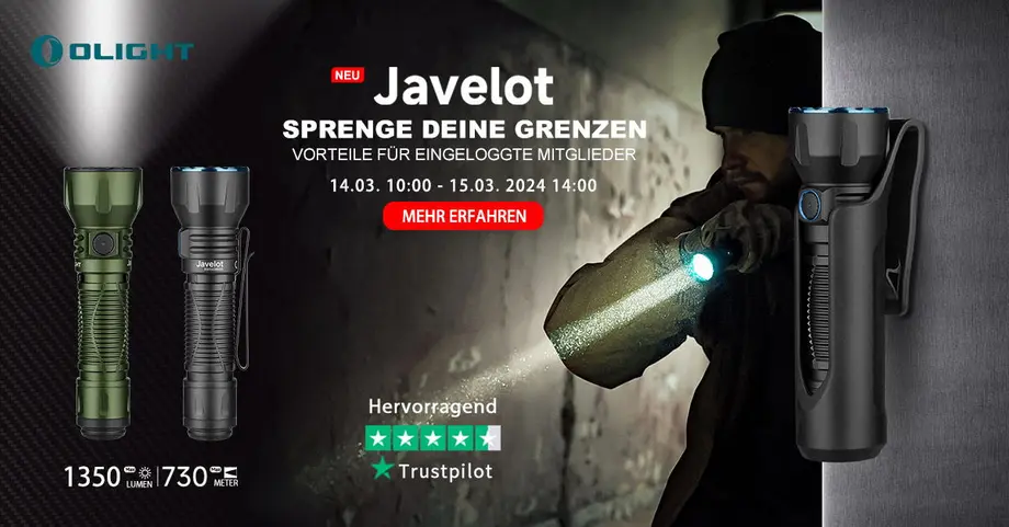 Javelot EDC-Taschenlampe
