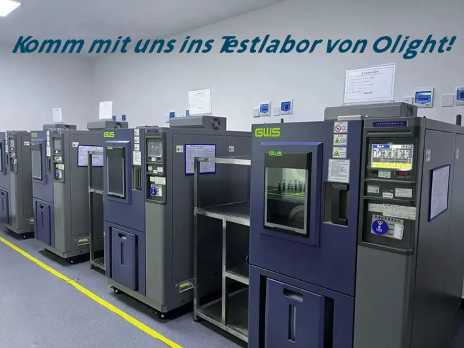 Komm mit uns ins Testlabor von Olight - Teil 1
