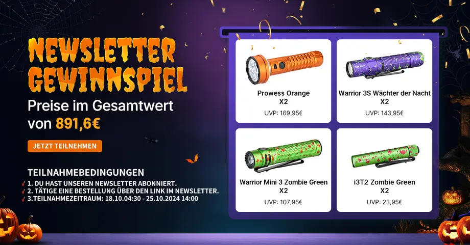 Newsletter Gewinnspiel im Oktober(Exklusiv für Abonnent*innen)